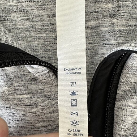 Lululemon Jacket Going Places Full Zip Size 2 Gray - Picture 7 of 10